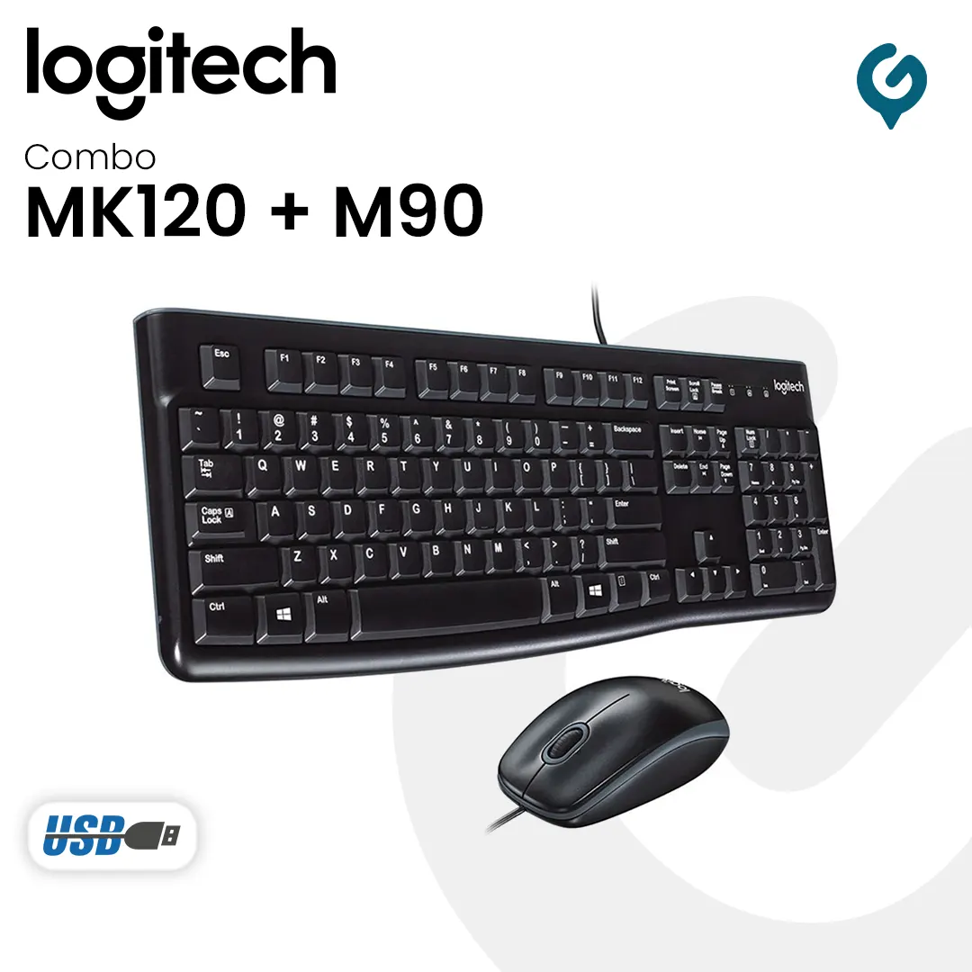 LOGITECH COMBO MK120 + M90